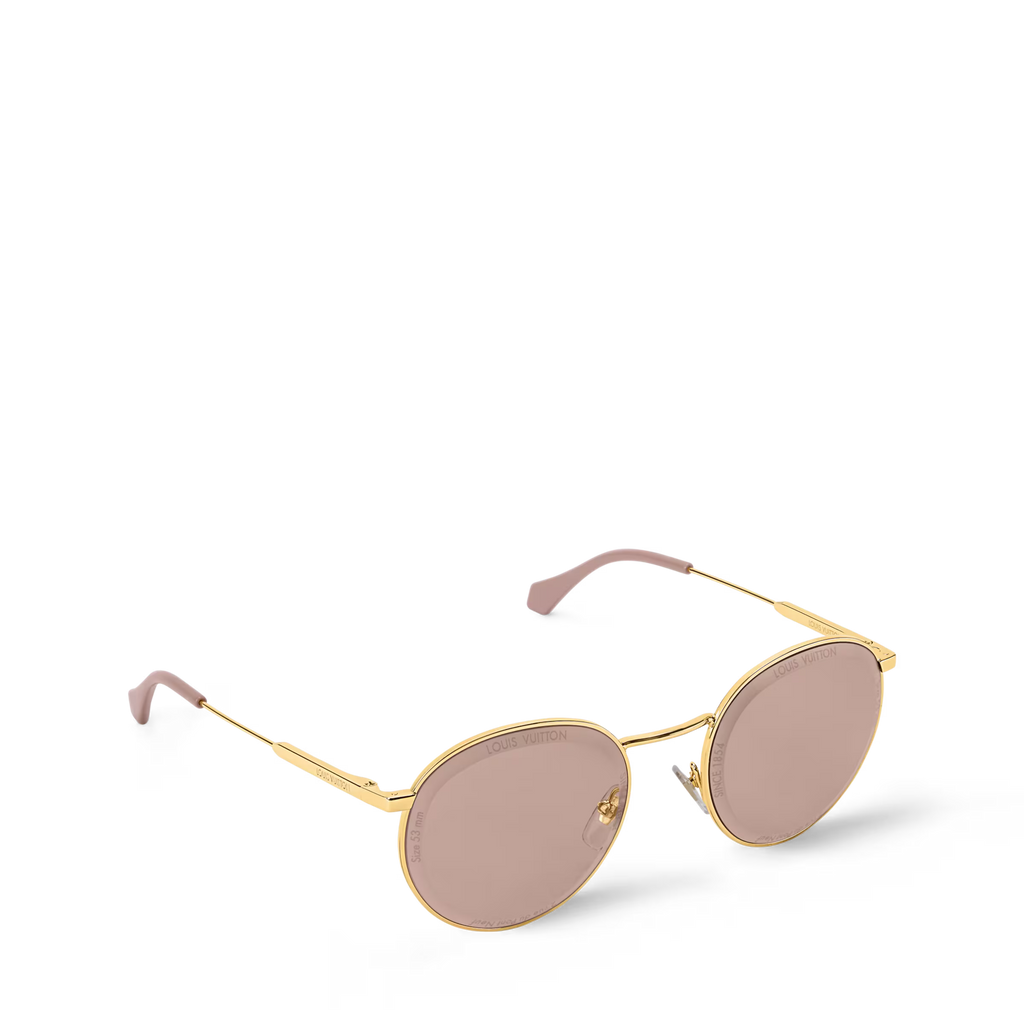 LV Super Vision Light Round Sunglasses RUNWAY DELUXE