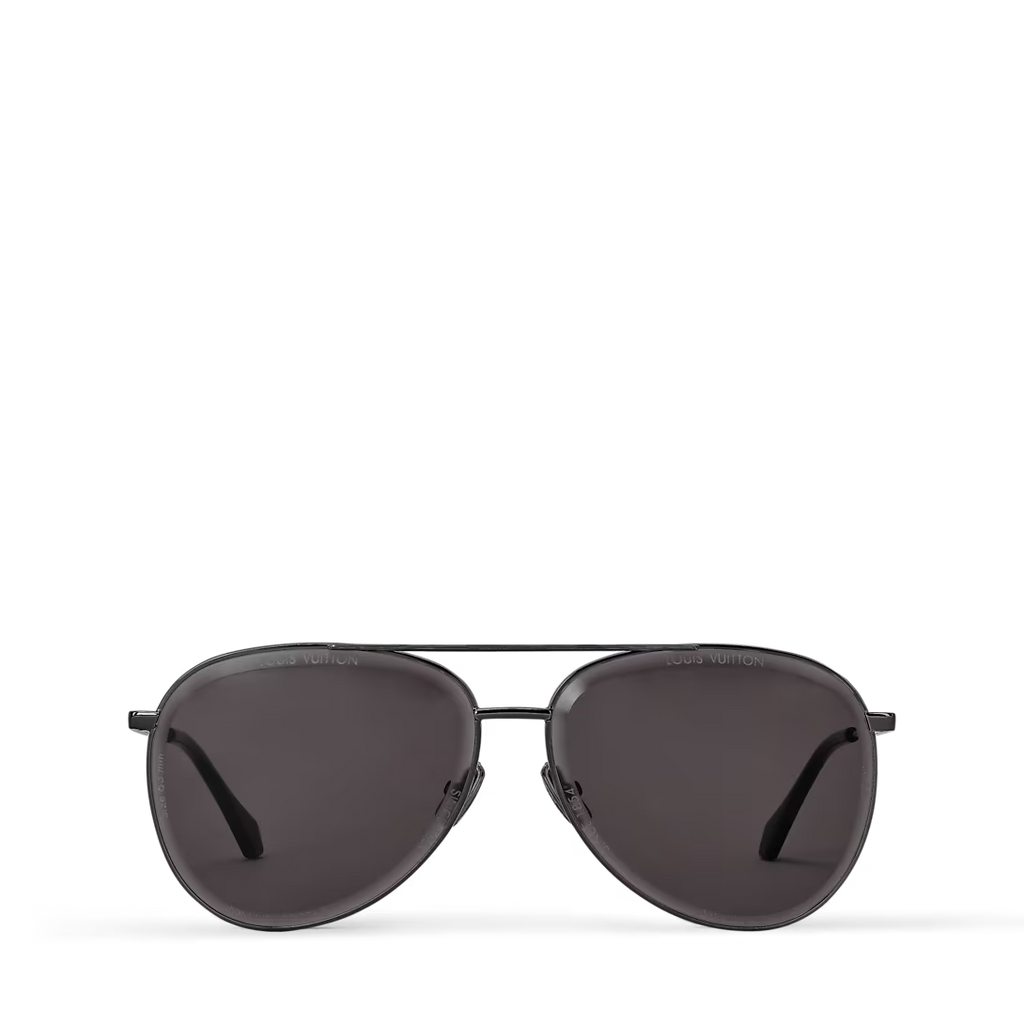 LV Super Vision Metal Pilot Sunglasses RUNWAY DELUXE