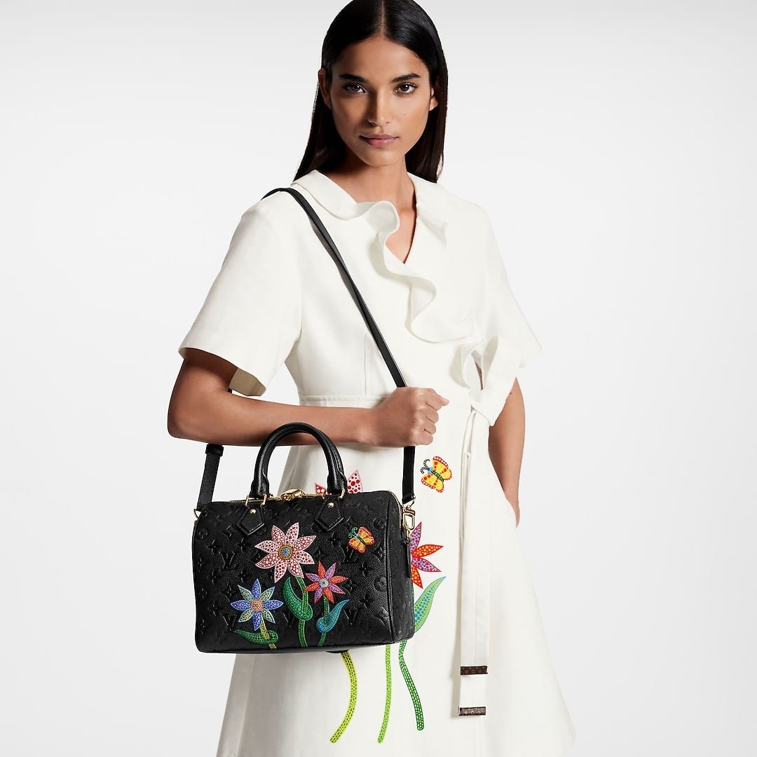 LV x YK Speedy Bandoulière 25