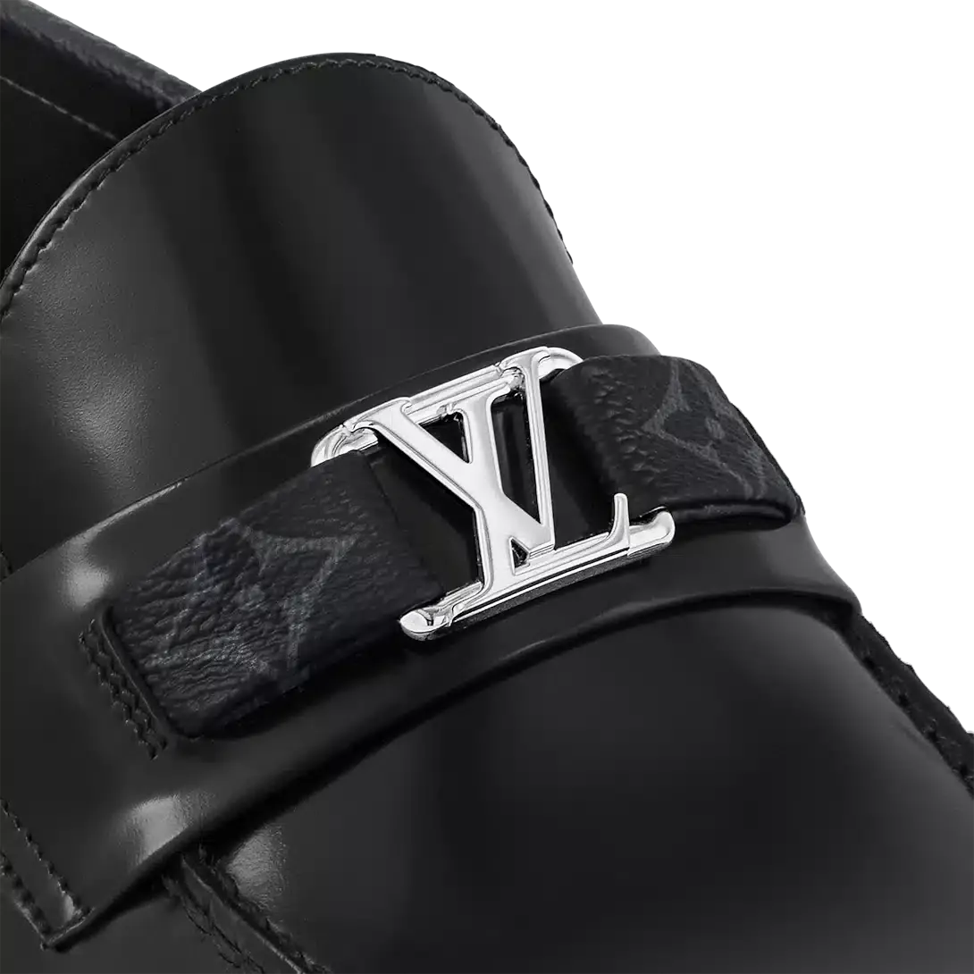 Louis Vuitton Black Major Loafer