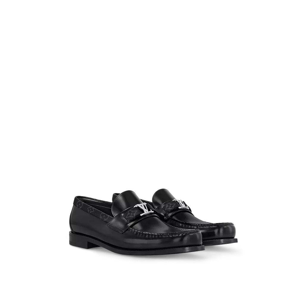 Louis Vuitton Black Major Loafer