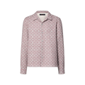 Monogram Check Flannel Shirt RUNWAY DELUXE