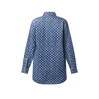 Monogram Denim Shirt RUNWAY DELUXE