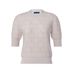 Monogram Knit Top RUNWAY DELUXE