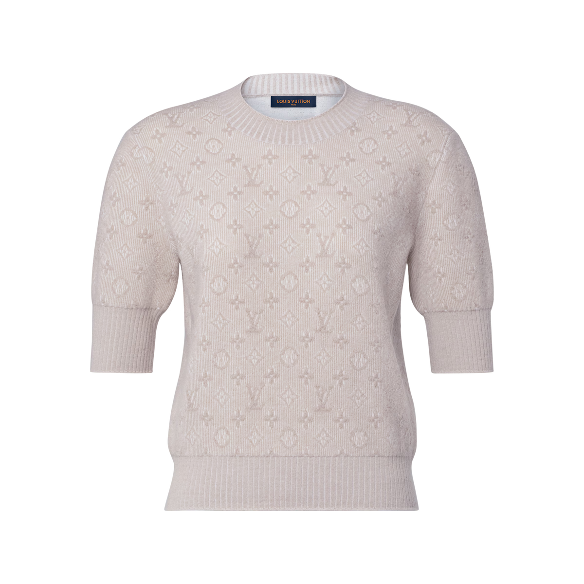 Monogram Knit Top RUNWAY DELUXE