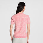 Monogram Toweling Knit Top RUNWAY DELUXE