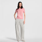 Monogram Toweling Knit Top RUNWAY DELUXE