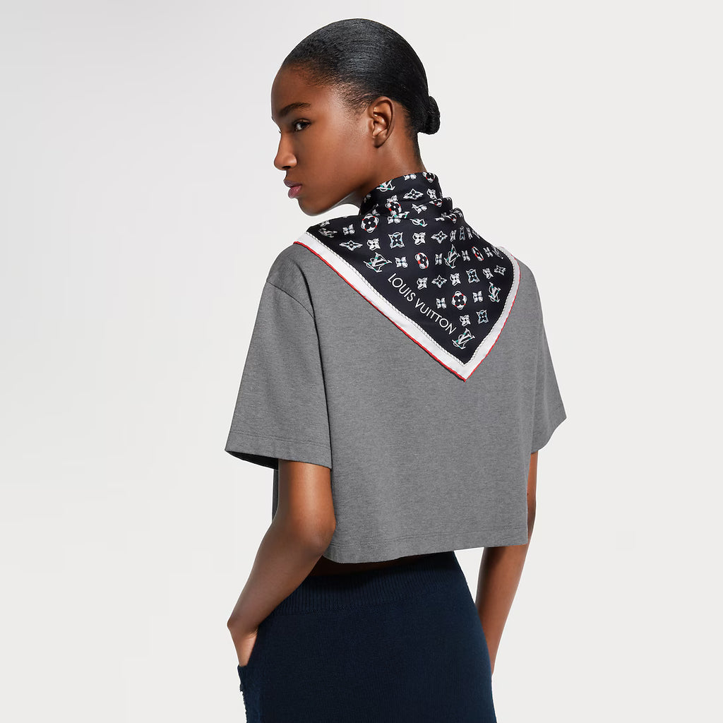Nautical Scarf Crop Top RUNWAY DELUXE
