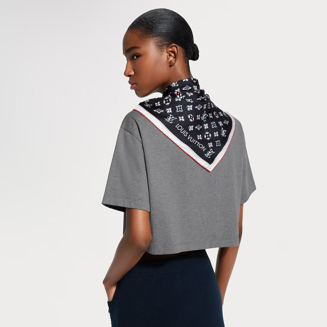 Nautical Scarf Crop Top RUNWAY DELUXE