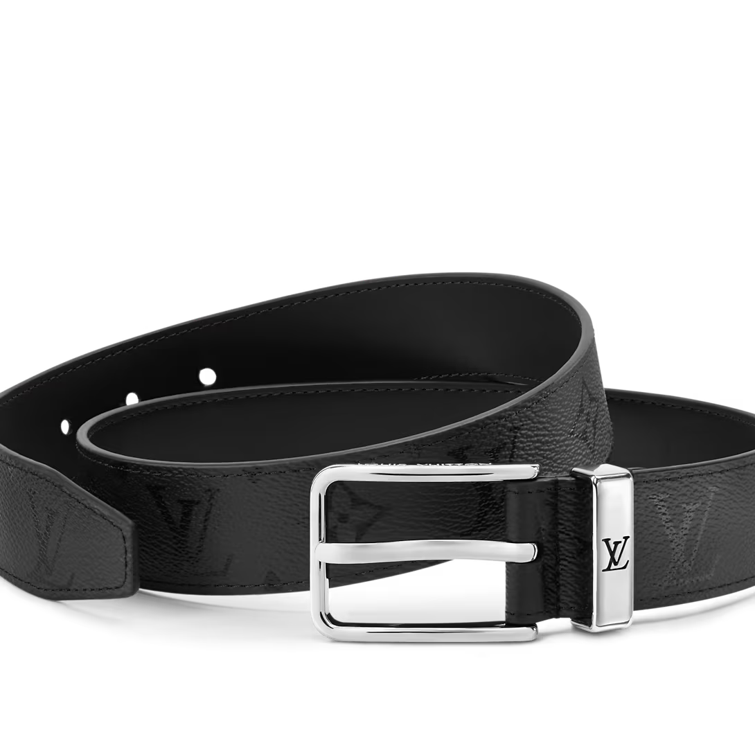Pont Neuf Monogram Midnight 35mm Belt RUNWAY DELUXE