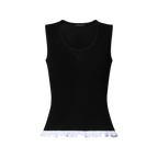 Ruffle Hem Tank Top RUNWAY DELUXE
