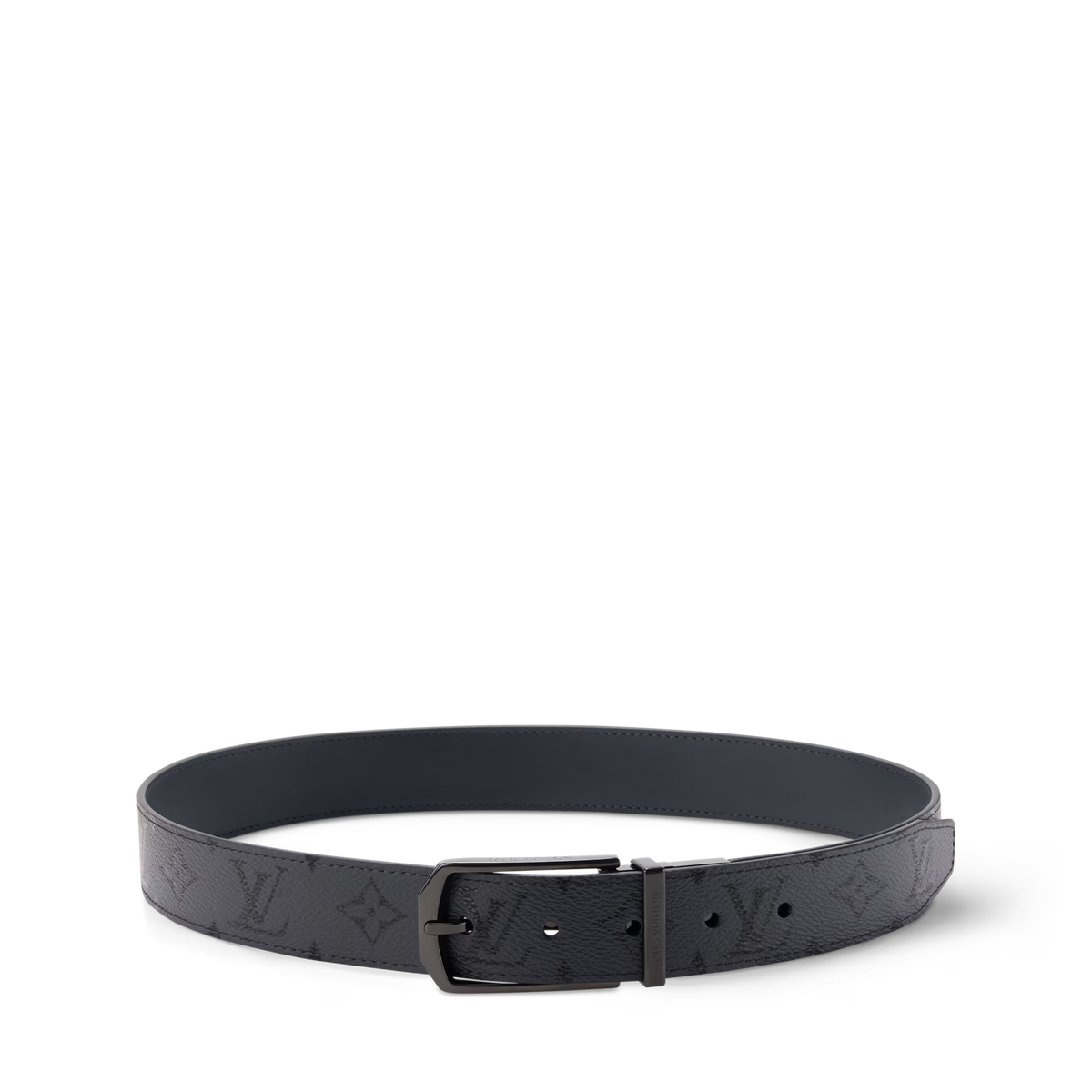 Slender Monogram Midnight 35mm Reversible Belt RUNWAY DELUXE