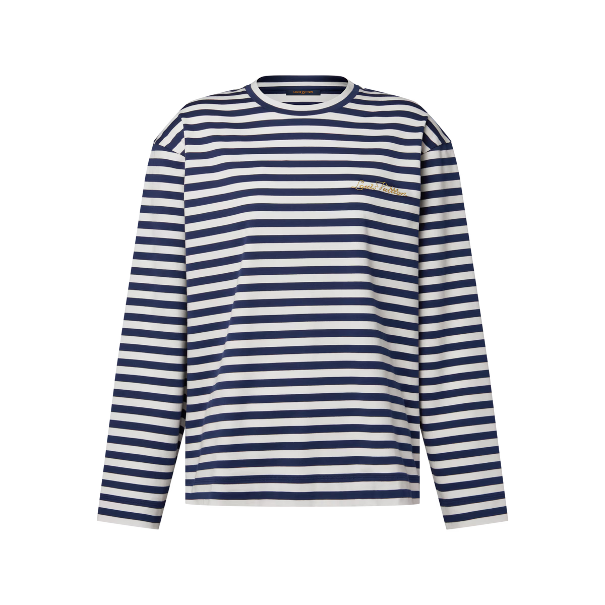 Striped Long-Sleeved Top RUNWAY DELUXE