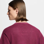 Sun-Bleached Short-Sleeved Crewneck RUNWAY DELUXE