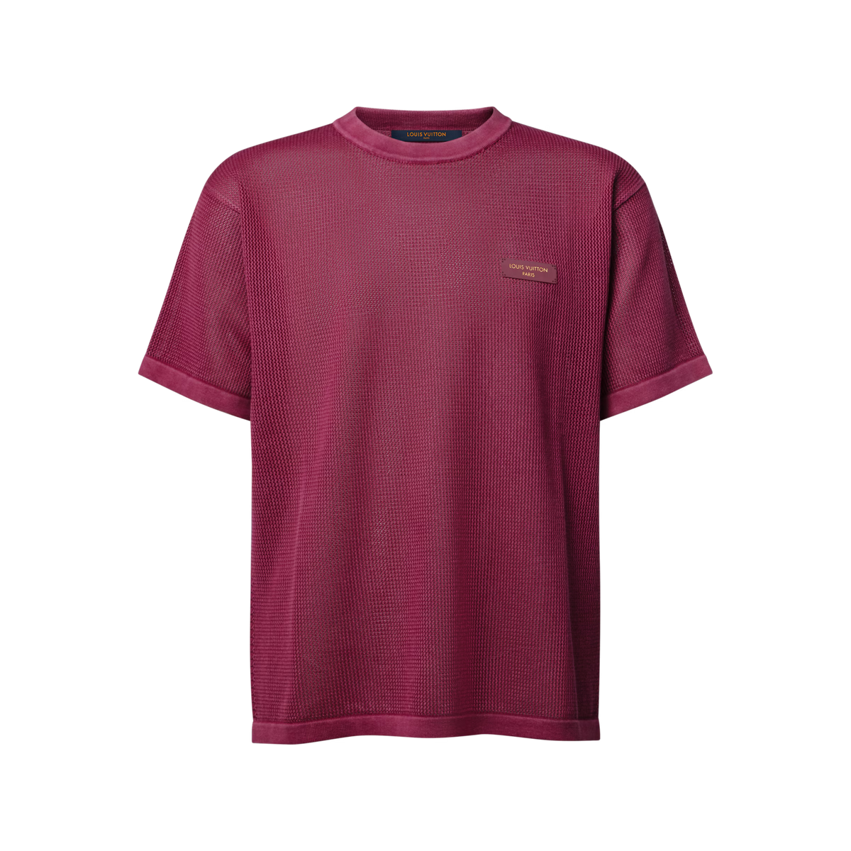 Sun-Bleached Short-Sleeved Crewneck RUNWAY DELUXE