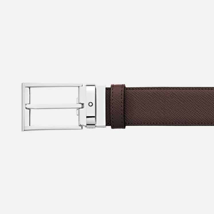 Mone Blanc 30 mm Reversible leather belt